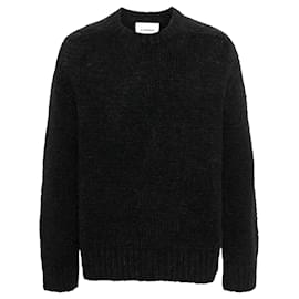 Alpakawolle Pullover Jil Sander Schwarz