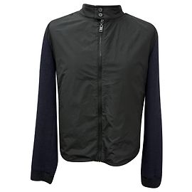 Giacca a vento Lanvin in nylon nero Nero