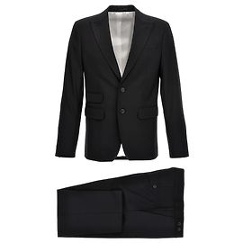 Dsquared2 Wool Suit Black