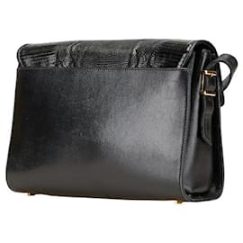 Givenchy-Givenchy 4G Logo Leather Shoulder Bag-Black