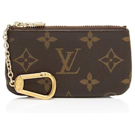 Louis Vuitton-Louis Vuitton Monogram Canvas Key Pouch-Brown