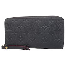 Louis Vuitton-Louis Vuitton Long Wallet Monogram Empreinte Zippy M62121-Red