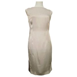 John Richmond Raffiné robe fourreau RICHMOND gris perle avec bande latérale Gris