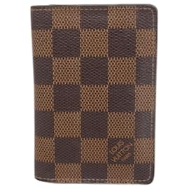 Louis Vuitton-Louis Vuitton Damier Ebene Business Card Holder-Damier ebene