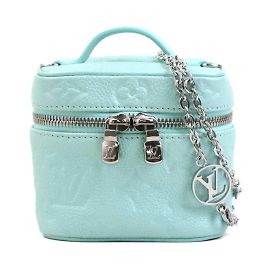 Bolsa de mão Monogram Empreinte azul claro Louis Vuitton Azul claro