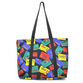 Bolsa de ombro Yves Saint Laurent Preto Multicor