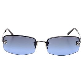 Gafas de sol Chanel de acetato azul Azul