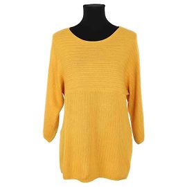 Loro Piana Suéter de seda amarelo Amarelo