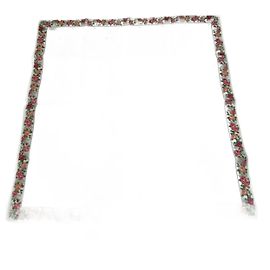 Cachecol floral vintage Dior rosa Rosa