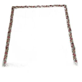 Sciarpa floreale vintage Dior rosa Rosa