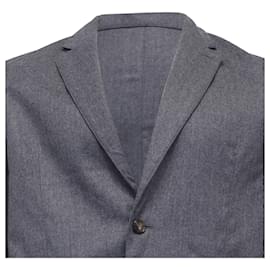 Kenzo-Kenzo Expedition Contrast Pocket Blazer in Grey Wool-Multiple colors
