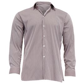 Camicia a righe Burberry London in cotone rosso Altro