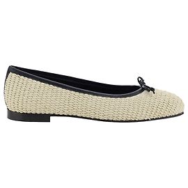 Bailarinas Manolo Blahnik Veralli 010 Castaño Beige