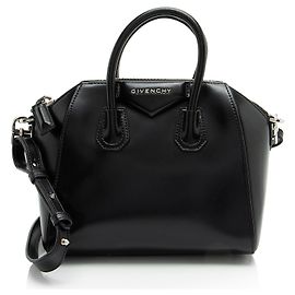 Bolsa Antigona Mini em couro de bezerro Givenchy Preto