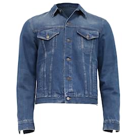 Gucci-Gucci Blind For Love Jacket in Blue Cotton Denim-Blue,Light blue
