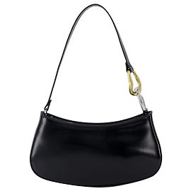 Ollie Hobo Bag - Staud - Noir - Cuir Noir