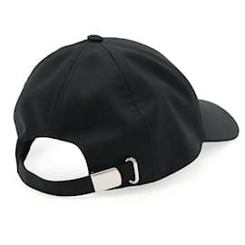 Burberry-Burberry TB Logo Embroidery Cotton Baseball Cap-Black