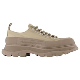 Alexander Mcqueen-Tread Slick Sneakers - Alexander Mcqueen - Brown - Canvas-Brown