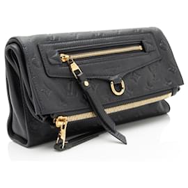 Louis Vuitton-Clutch Louis Vuitton Monogram Empreinte Petillante-Azul