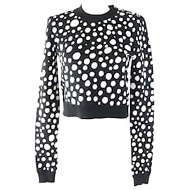 Infinity Dot Pullover Louis Vuitton XS Schwarz Weiß