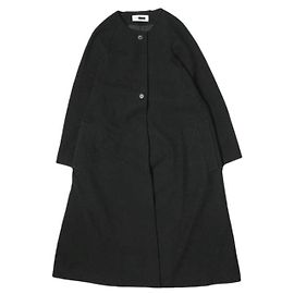 Autre Marque H BEAUTY&YOUTH Wool Coat Black