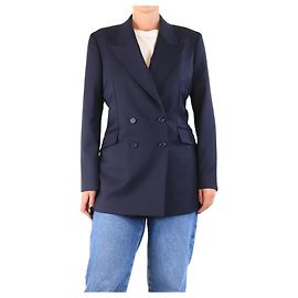 Gabriela Hearst Navy blue double-breasted wool jacket - size UK 12 Blue