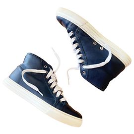 Gucci Sneakers alte miro'soft blu Nero Argento Blu navy