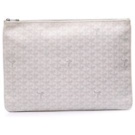 Goyard Weiß Goyardine Senat GM Weiß