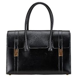 Hermès Hermes Drag 30 Box Calf Handbag Black