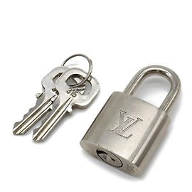 Lucchetto in metallo Louis Vuitton N°315 Argento