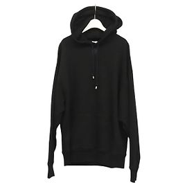 LOEWE Anagram Moletom com Capuz de Manga Longa em Algodão Preto Auth ym042M Preto