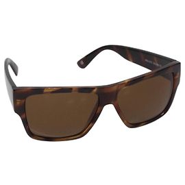 Óculos de sol Gianni Versace de plástico marrom Auth bs26712 Marrom