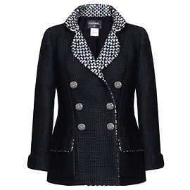 Veste noire à sequins Chanel 12K$ Paris / Shanghai 40 FR Noir