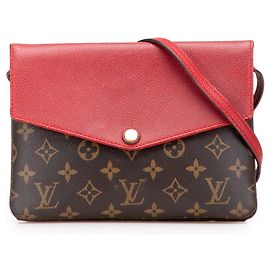 Louis Vuitton Braun Monogram Twice Braun