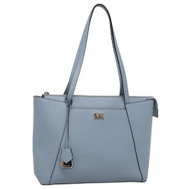 Michael Kors Tote Bag aus Leder hellblau gold Auth 118798 Golden Hellblau