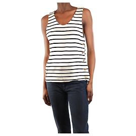 Chloé Cremestriped Wollmischung Tanktop - Größe XS Roh