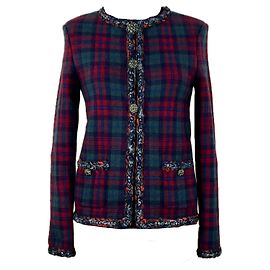 Chanel New Iconic Paris / Edinburgh Tartan Jacket 34 FR Other
