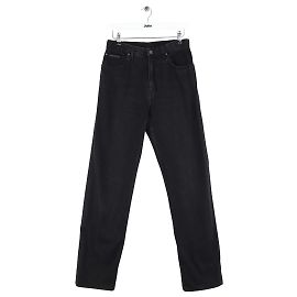 Louis Vuitton Jeans rectos de algodón negro Negro