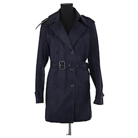 Sandro-Blue cotton coat-Blue
