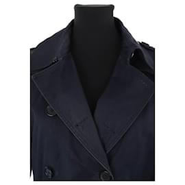 Sandro-Blue cotton coat-Blue