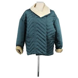 Isabel Marant Abrigo de seda Verde
