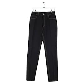 Givenchy Jeans rectos de algodón negro Negro