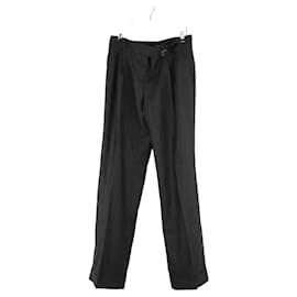 Loewe Grau gerade Hose Grau