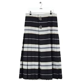 Burberry-Black wool kilt-Black