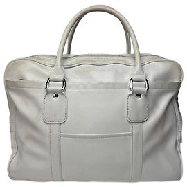 Comme Des Garcons Sac en cuir vintage Comme Des Garçons blanc Blanc