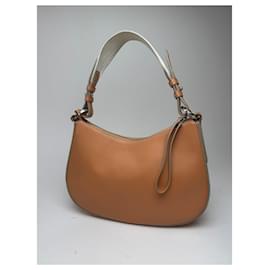 Givenchy-Vintage Givenchy Leather Bag Brown-Camel