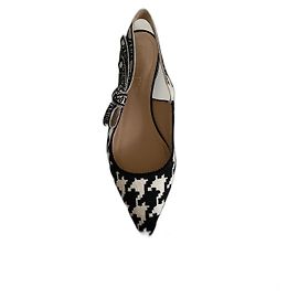 Dior J'adior houndstooth sandals black and white Black White
