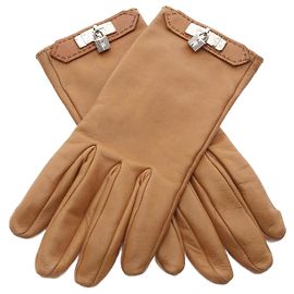 Luvas Kelly HERMES SOYA da Hermès Preto