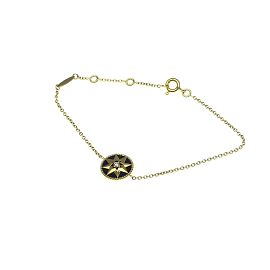 Bracciale charm Rose des Vents di Christian Dior D'oro
