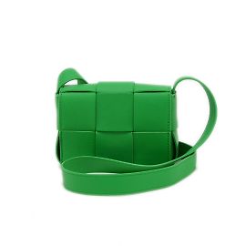 Bottega Veneta Intrecciato Candy Cassette Mini Shoulder Bag Green